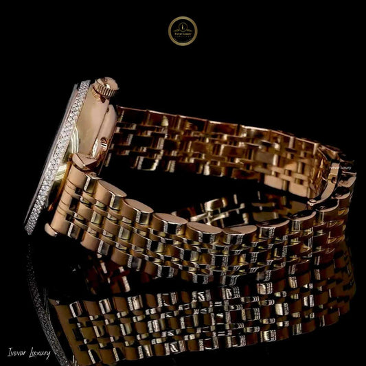 The Most Luxurious Iced Watch – Lab-Created Diamonds by Ivevar